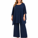 Τουνίκ Ζορζέτα Ελληνικής Βιοτεχνίας One Size Navy Blue